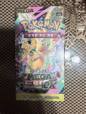 Pokémon Mega Dream EX Trading Card Game booster Box - Korean Version